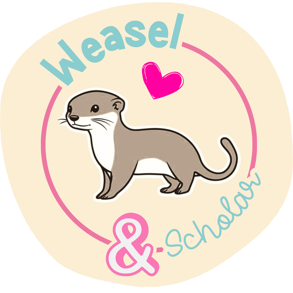 Weasel and Scholar logo
